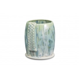 SW-108 Green Tea Over SW-153 Indigo Rain Stoneware Combination SW-108 Green Tea Over SW-153 Indigo Rain Stoneware Combination